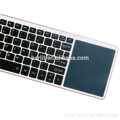 Compute Bluetooth Keyboard With Touchpad Universal Wireless Keyboard With Large Touchpad For Tablet PC Android TV Laptop Desktop
